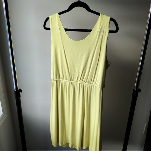 Ricki's Yellow Jersey Knit Dress  XL - Picture 6 of 10